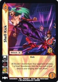 Shell Kick - Capcom Platinum Series - UniVersus card
