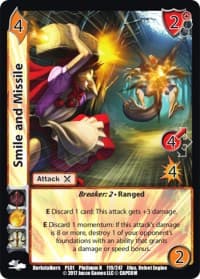 Smile and Missile - Capcom Platinum Series - UniVersus card