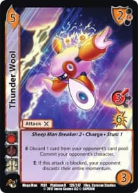 Thunder Wool - Capcom Platinum Series - UniVersus card