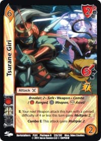 Tsurane Giri - Capcom Platinum Series - UniVersus card
