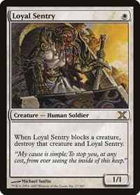 Loyal Sentry - 10th Edition - Magic: The Gathering card