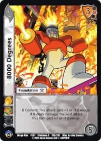 8000 Degrees - Capcom Platinum Series - UniVersus card