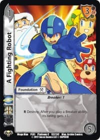A Fighting Robot - Capcom Platinum Series - UniVersus card