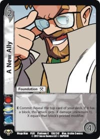 A New Ally - Capcom Platinum Series - UniVersus card