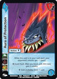 Aura of Protection - Capcom Platinum Series - UniVersus card