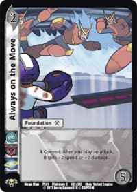 Always on the Move - Capcom Platinum Series - UniVersus card