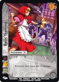 Basic Training - Capcom Platinum Series - UniVersus card