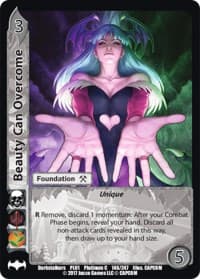 Beauty Can Overcome - Capcom Platinum Series - UniVersus card
