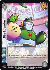 Big Spender - Capcom Platinum Series - UniVersus card