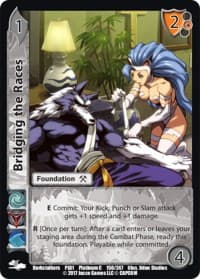 Bridging the Races - Capcom Platinum Series - UniVersus card