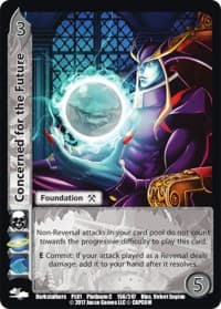 Concerned for the Future - Capcom Platinum Series - UniVersus card
