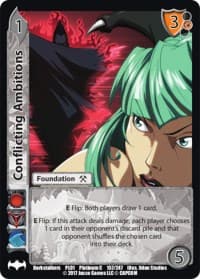 Conflicting Ambitions - Capcom Platinum Series - UniVersus card
