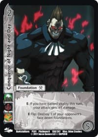 Conqueror of Night and Day - Capcom Platinum Series - UniVersus card