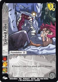 Cursed Fate - Capcom Platinum Series - UniVersus card