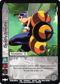 Deadly Needle - Capcom Platinum Series - UniVersus card