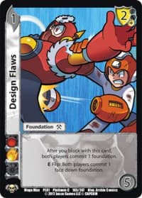 Design Flaws - Capcom Platinum Series - UniVersus card