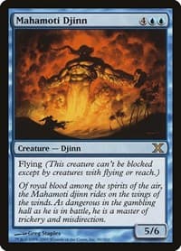 Mahamoti Djinn - 10th Edition - Magic: The Gathering card