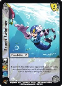 Expert Swimmer - Capcom Platinum Series - UniVersus card