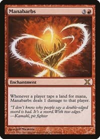 Manabarbs - 10th Edition - Magic: The Gathering card