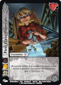 First Class Materials - Capcom Platinum Series - UniVersus card