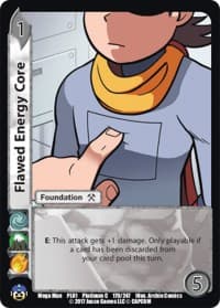 Flawed Energy Core - Capcom Platinum Series - UniVersus card