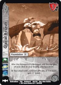 Glacial Assault - Capcom Platinum Series - UniVersus card