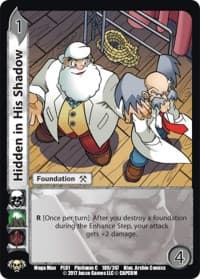 Hidden in His Shadow - Capcom Platinum Series - UniVersus card