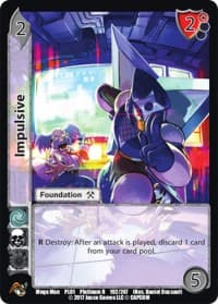 Impulsive - Capcom Platinum Series - UniVersus card