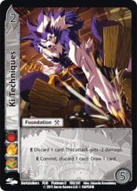 Ki Techniques - Capcom Platinum Series - UniVersus card