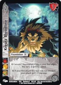 Kreutz Bloodline - Capcom Platinum Series - UniVersus card