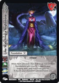 Like Watching a Nightmare - Capcom Platinum Series - UniVersus card