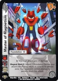 Master of Magnetism - Capcom Platinum Series - UniVersus card