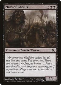 Mass of Ghouls - 10th Edition - Magic: The Gathering card