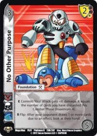 No Other Purpose - Capcom Platinum Series - UniVersus card