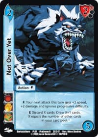 Not Over Yet - Capcom Platinum Series - UniVersus card