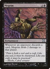 Megrim - 10th Edition - Magic: The Gathering card