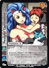 Peaceful Coexistence - Capcom Platinum Series - UniVersus card