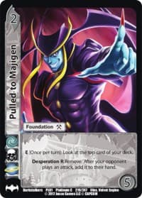 Pulled to Majigen - Capcom Platinum Series - UniVersus card