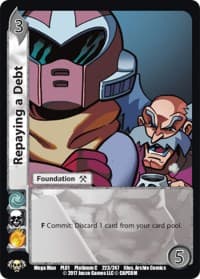 Repaying a Debt - Capcom Platinum Series - UniVersus card