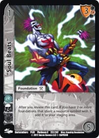 "Soul Beats" - Capcom Platinum Series - UniVersus card