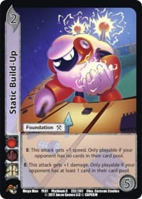 Static Build-Up - Capcom Platinum Series - UniVersus card