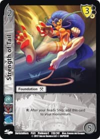 Strength of Tail - Capcom Platinum Series - UniVersus card
