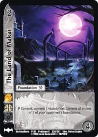 The Land of Makai - Capcom Platinum Series - UniVersus card