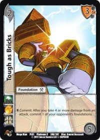 Tough as Bricks - Capcom Platinum Series - UniVersus card