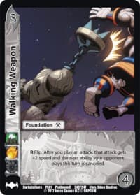 Walking Weapon - Capcom Platinum Series - UniVersus card