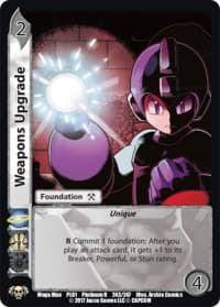 Weapons Upgrade - Capcom Platinum Series - UniVersus card