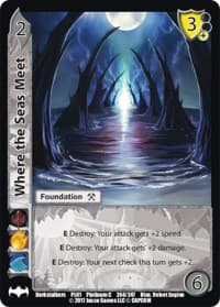 Where the Seas Meet - Capcom Platinum Series - UniVersus card