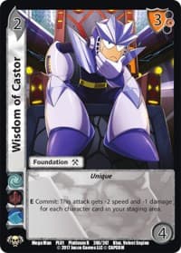 Wisdom of Castor - Capcom Platinum Series - UniVersus card
