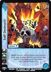 Self Destruct! - Capcom Platinum Series - UniVersus card