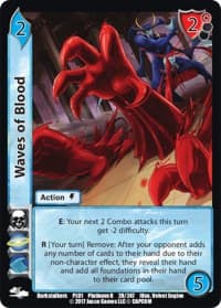 Waves of Blood - Capcom Platinum Series - UniVersus card